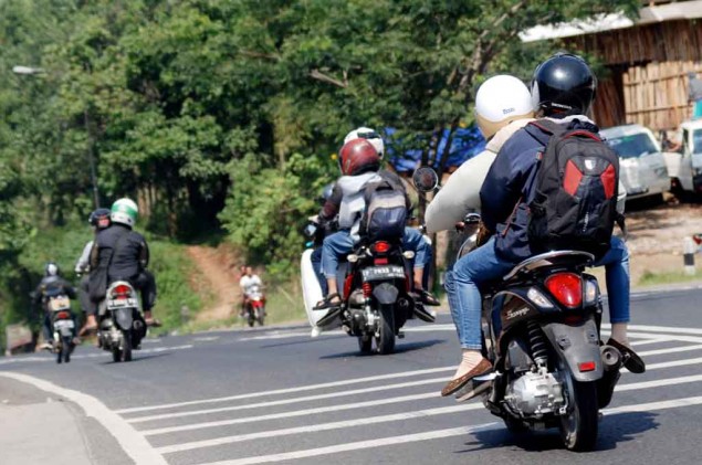 Lima Ribu Motor Lintasi Jalur Mudik Bekasi