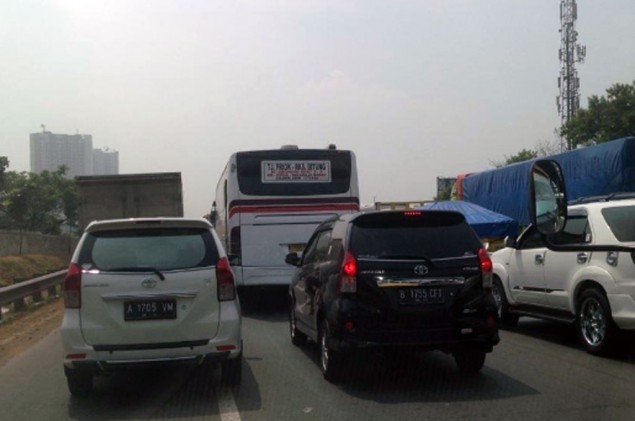Jumlah Kendaraan di Tol Tangerang Meningkat 5,5%
