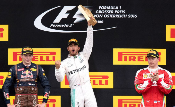 Menang Duel kontra Rosberg, Hamilton Finis Tercepat di GP Austria