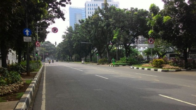 Menjelang Lebaran, Lalu Lintas di Jakarta Lancar