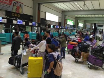 Hari H Lebaran, Bandara Soetta dan Adi Soemarmo Mulai Lengang