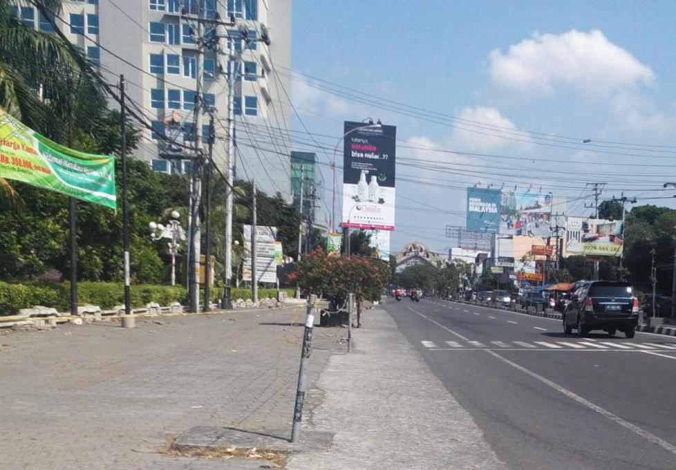 Salah satu sudut jalan di Kota Yogyakarta tampak lengang, Kamis (7/7/2016)/Sulistyawan