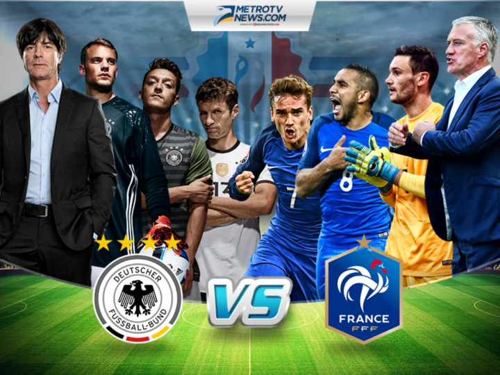 Susunan Pemain Jerman vs Prancis