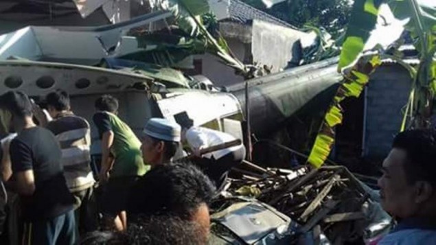 Army Helicopter Crashes in Sleman, 3 Killed