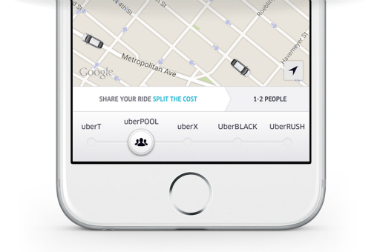 Uber Carpools Dapat Dipesan via Facebook Messenger