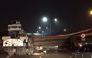Perbaikan JPO Ambruk di Tol JORR BSD Ditargetkan Rampung Oktober Ini