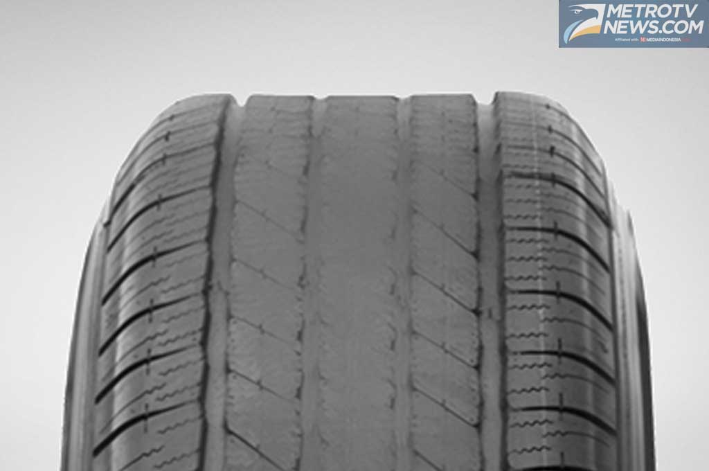 Kelebihan tekanan angin pada ban sebabkan keausan di bagian tengah. Google