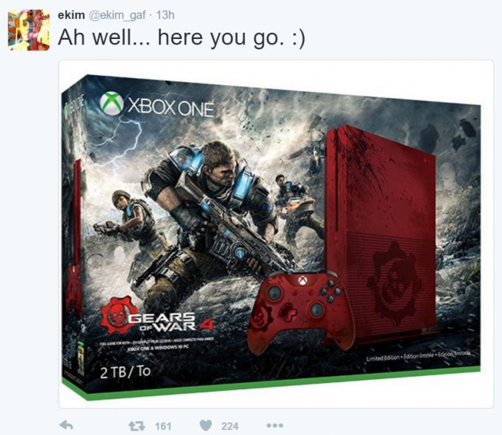 Akan Ada Xbox One S Edisi Khusus Gears of War 4 dan Halo 5?