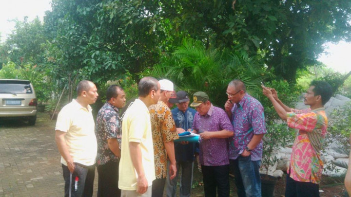 Tinjauan Kejagung di Lahan Cengkareng Barat Diwarnai Adu Mulut