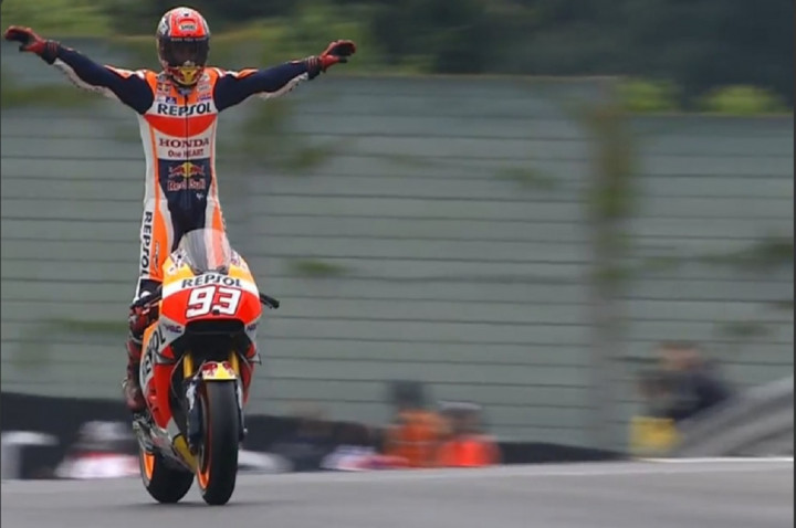 Taktik Jitu Berbuah Kemenangan bagi Marquez di Sachsenring