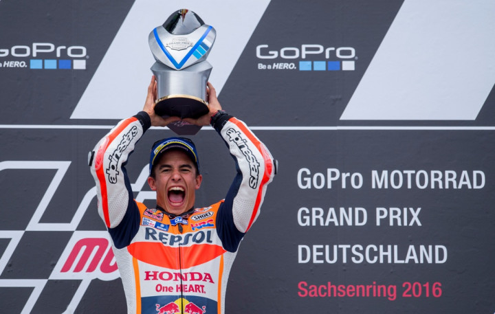 Menangi GP Jerman, Marquez Akui Sempat Bikin Kesalahan