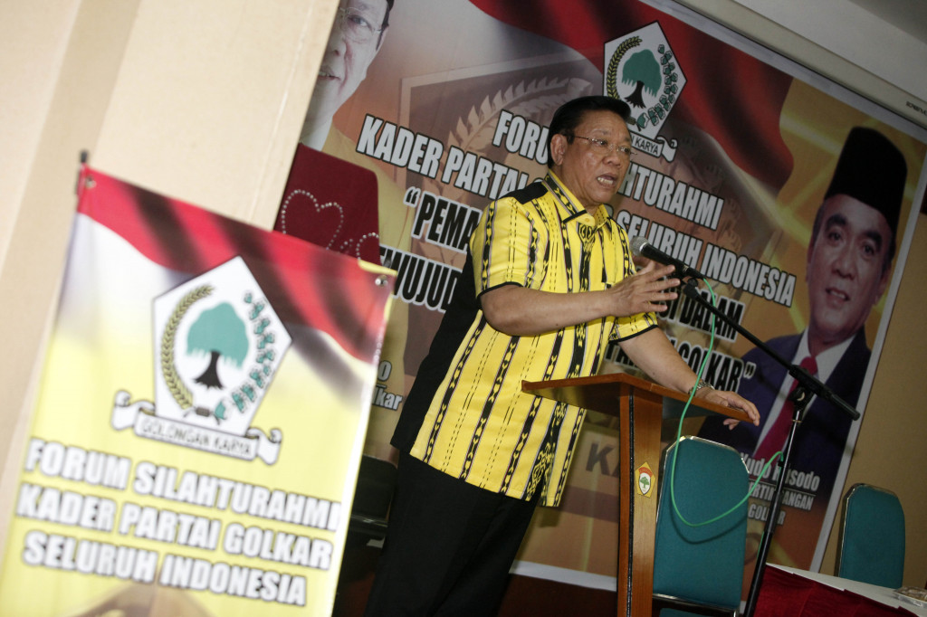 Agung Laksono (Photo:MI/Rommy Pujianto)