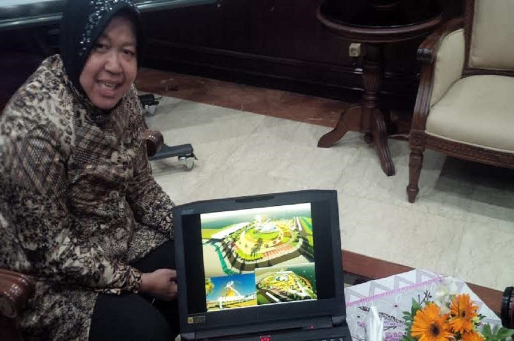 Risma saat ditemui di ruang kerjanya di Surabaya, MTVN - Amaluddin