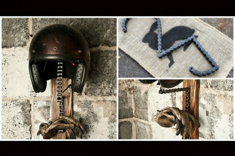 Turning Used Motorcycle Chain into Valuable Item