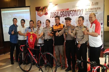 Ratusan Orang akan Bersepeda Mengelilingi Danau Toba