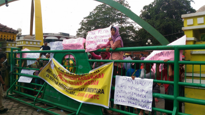 Dipungut Rp20 Juta, Pedagang Pasar Aksara Menolak Relokasi