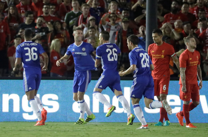 Gol Semata Wayang Cahill Menangkan Chelsea atas Liverpool