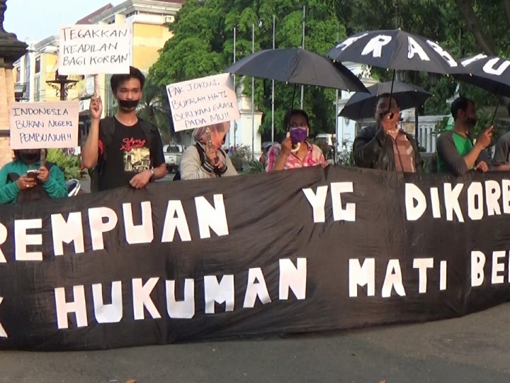 Aksi Bisu Minta Presiden Beri Grasi pada Merry