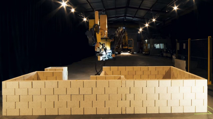 Robot Ini Bisa Bangun Rumah dalam 2 Hari