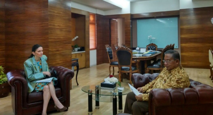 Perkuat Kerja Sama Bilateral, Duta Besar Prancis Sambangi Menko Darmin