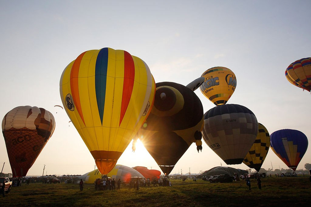 Ilustrasi balon udara -- Foto: Reuters