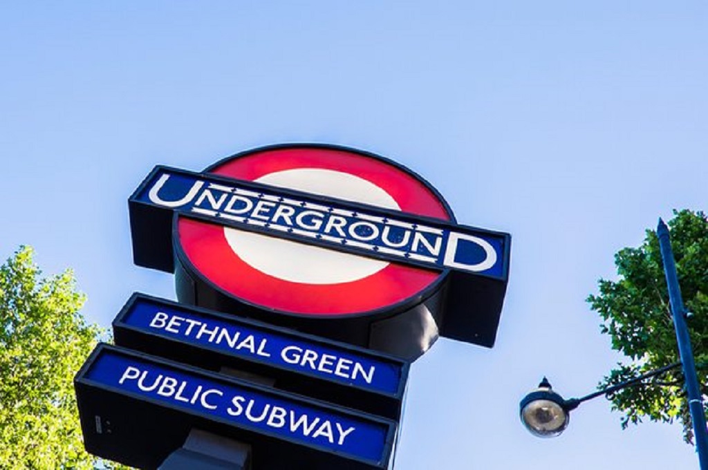 Stasiun Bethnal Green di London, Inggris. (Foto: Alamy Stock Photo)