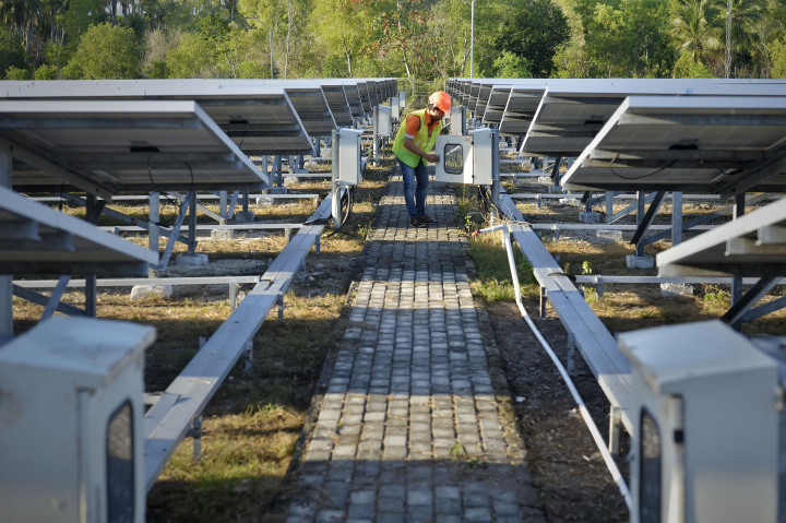 PLTS Jakabering Jadi Proyek Percontohan