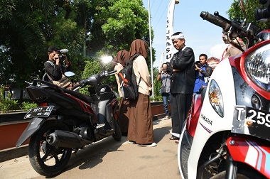 Pelajar Kendarai Sepeda Motor di Purwakarta Terancam tak Naik Kelas