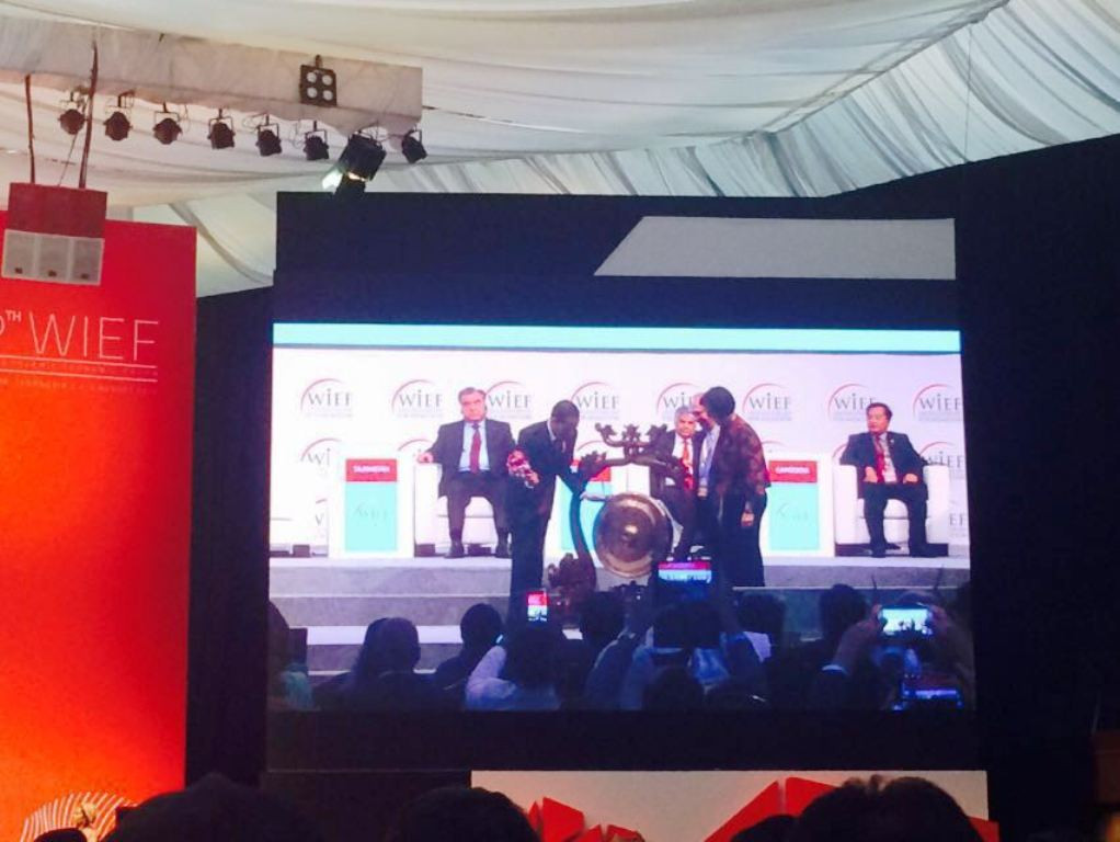 Presiden Joko Widodo membuka agenda World Islamic Economic Forum (WIEF) ke 12. (FOTO: MTVN/Suci Sedya Utami)