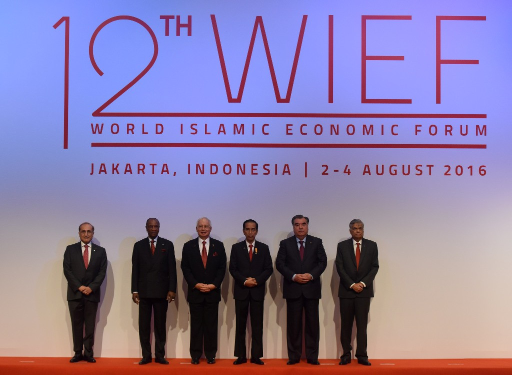 Kepala negara yang menghadiri pertemuan WIEF 2016 (Foto: ANTARA)