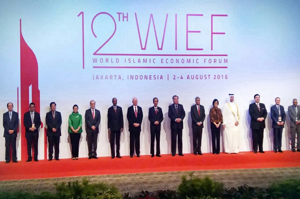 Konferensi Tingkat Tinggi World Islamic Economic Forum (KTT WIEF) 2016 di Jakarta, 2 Agustus 2016. (Foto: Kemenlu RI)