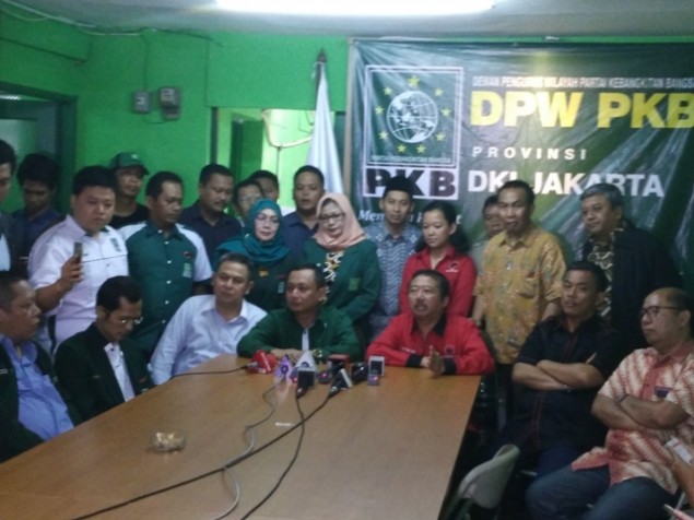 PDIP and PKB has agreed to form coalition for 2017 Jakarta gubernatorial election (Photo:MTVN/Al Abrar)