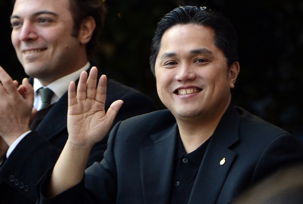 Erick Thohir dipilih menjadi ketua KBP (AFP)