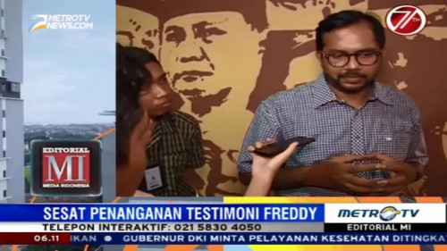 Sesat Penanganan Testimoni Freddy
