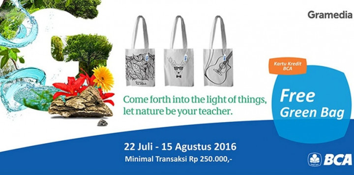 Yuk, Ambil Bagian Selamatkan Bumi dengan Go Green