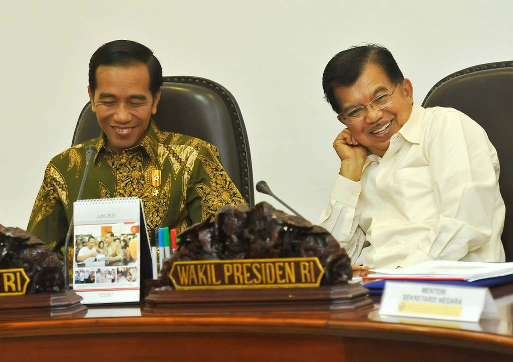 Wakil Presiden Jusuf Kalla (JK) (ANTARA/Yudhi Mahatma). 
