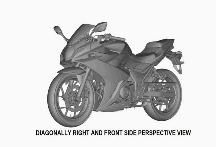Gambar Paten GSX-R250 Bocor, Dirilis 2017?