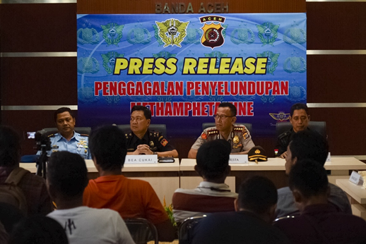 Bea Cukai Banda Aceh Amankan Swallower Sabu 178 Gram