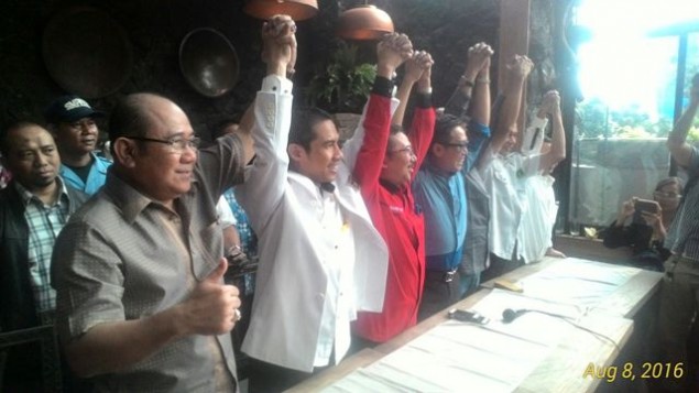 Seven parties agreed to form a coalition to challenge Jakarta Governor Basuki Tjahaja Purnama (Ahok) in 2017 gubernatorial election (Photo:MTVN/Achmad Zulfikar Fazli)