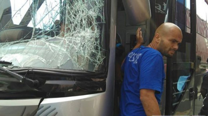 Bus Persib Bandung Kecelakaan di KM12 Tol Bekasi Barat
