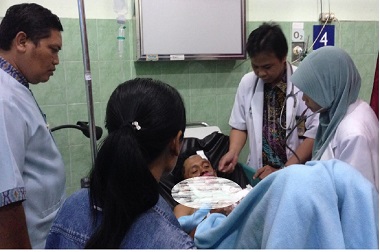 Kali Ini, Penjual Tahu Jadi Korban Pelemparan Paving Block