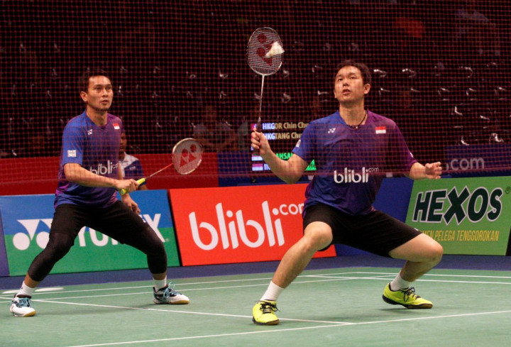 Ahsan/Hendra Taklukkan Pasangan India di Laga Perdana