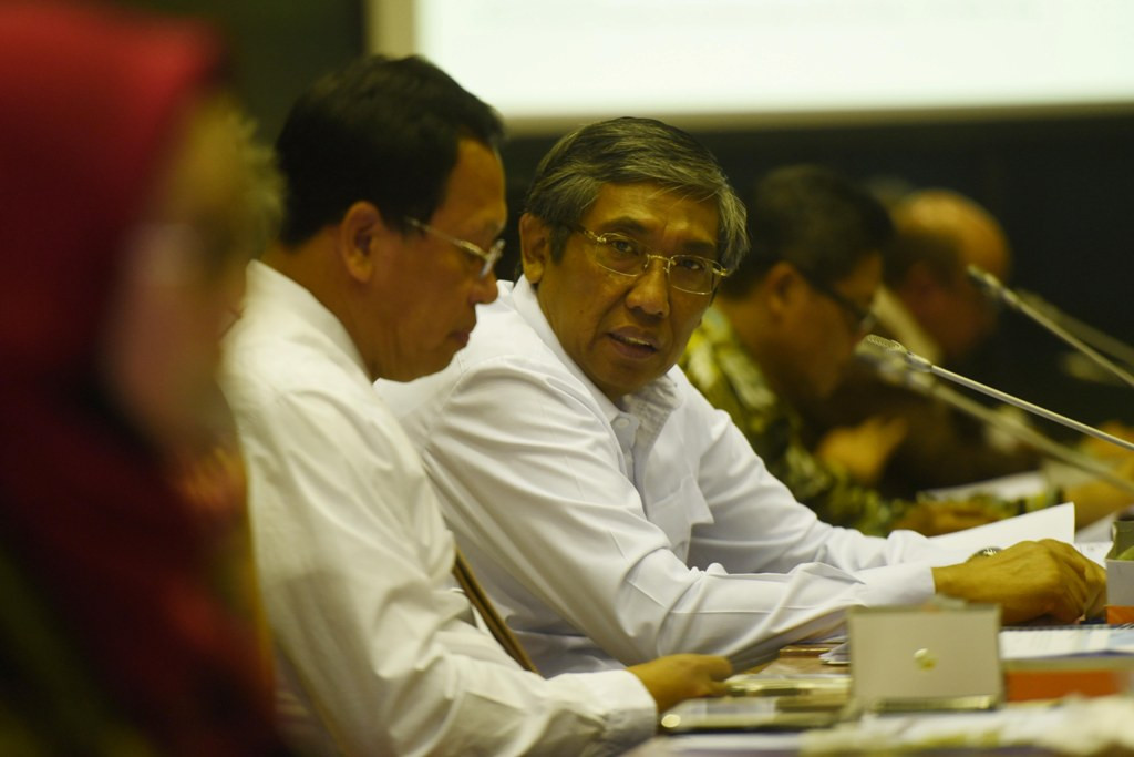 Wakil Menteri Keuangan Mardiasmo (ANTARA FOTO/Akbar Nugroho Gumay)