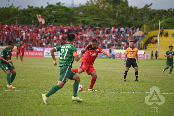Menang Tipis, Semen Padang Salip BSU di Klasemen