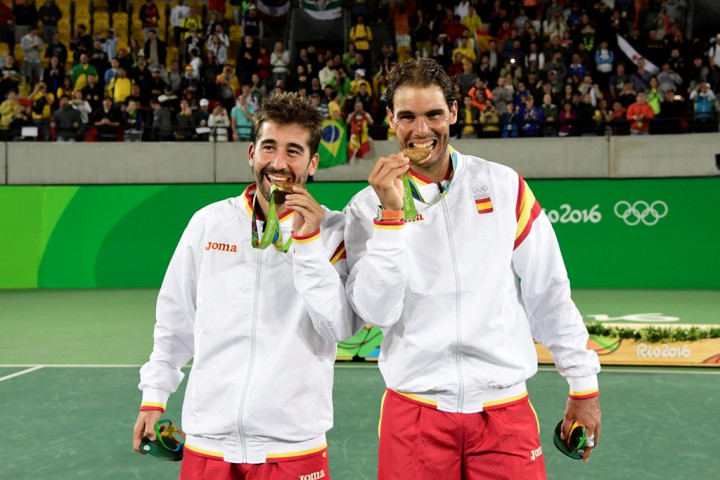 Rafael Nadal Berhasil Rebut Emas Ganda Putra