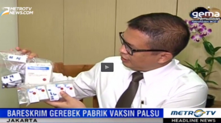 Satgas Vaksin Palsu tak Bekerja Maksimal