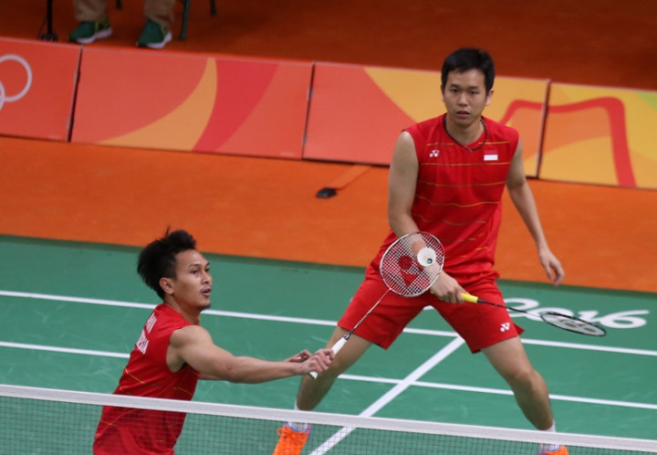 Hendra/Ahsan Angkat Koper dari Olimpiade Rio 2016