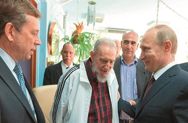 Putin Ucapkan Selamat Ulang Tahun kepada Fidel Castro
