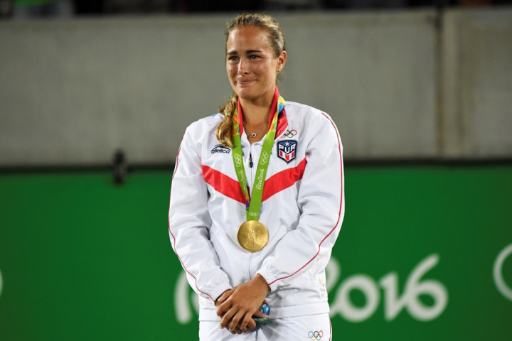 Kejutan, Monica Puig Raih Medali Emas dari Cabang Tenis Putri