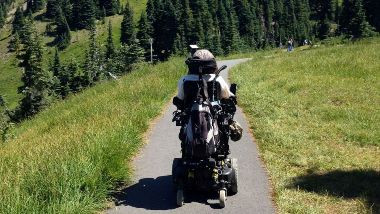 Seorang Tunadaksa Lakukan Perjalanan 300 mil